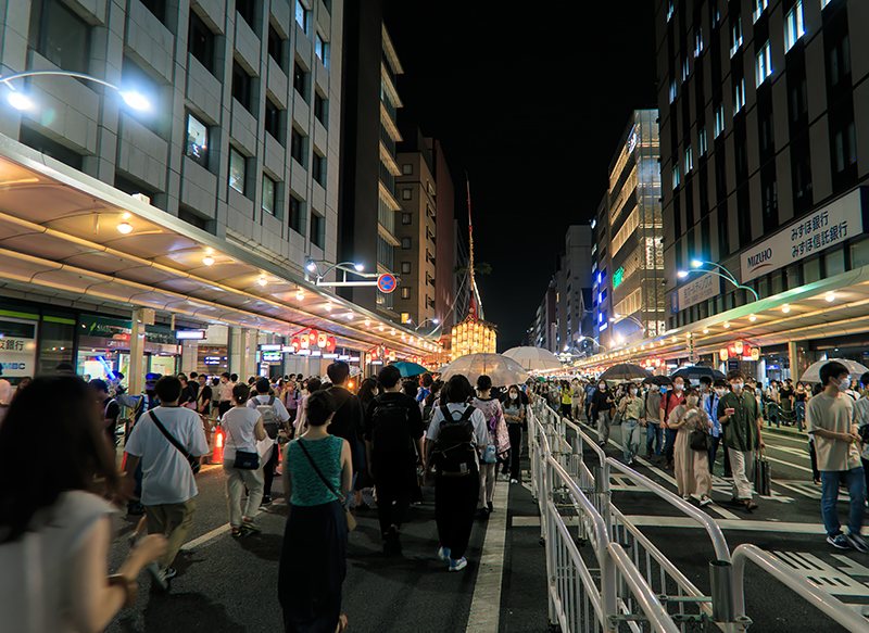 祇園祭 宵々山 四条通