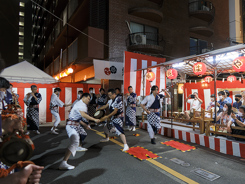 祇園祭 宵々山 綾傘鉾 棒振り囃子