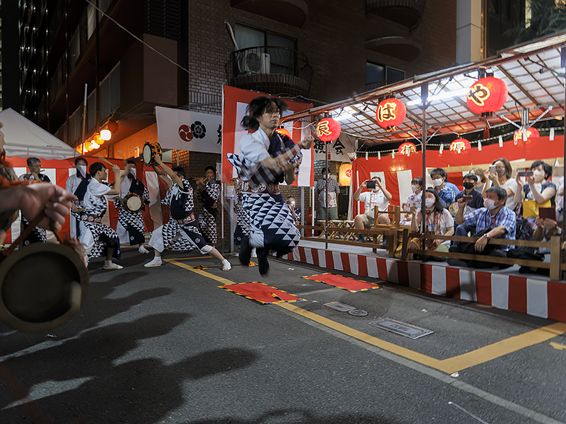 祇園祭 宵々山 綾傘鉾 棒振り囃子